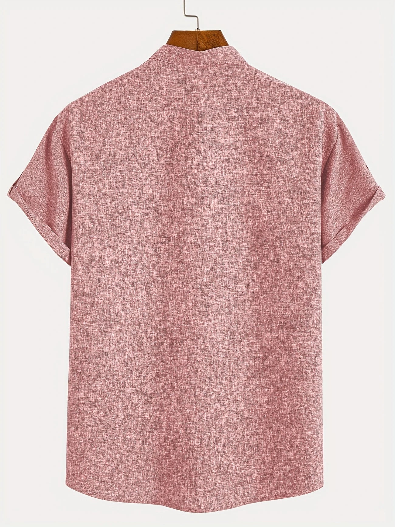 ORIENNE™ | Camisa Elegante de Manga Corta con Cuello Alto