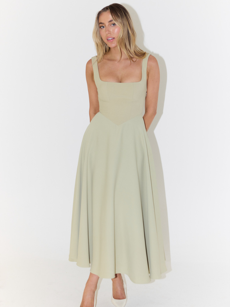 NOIRE | Vestido Midi Elegante