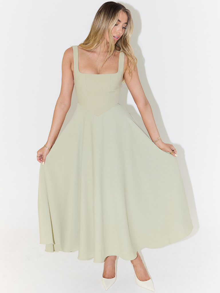 NOIRE | Vestido Midi Elegante