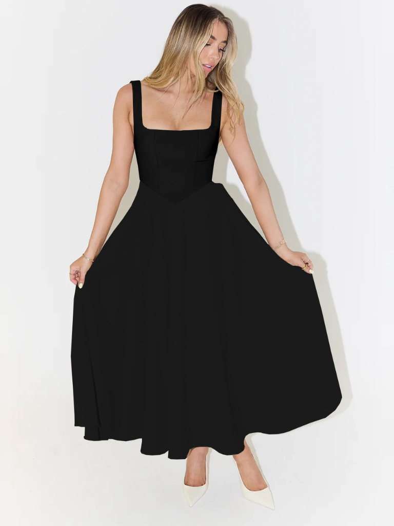 NOIRE | Vestido Midi Elegante