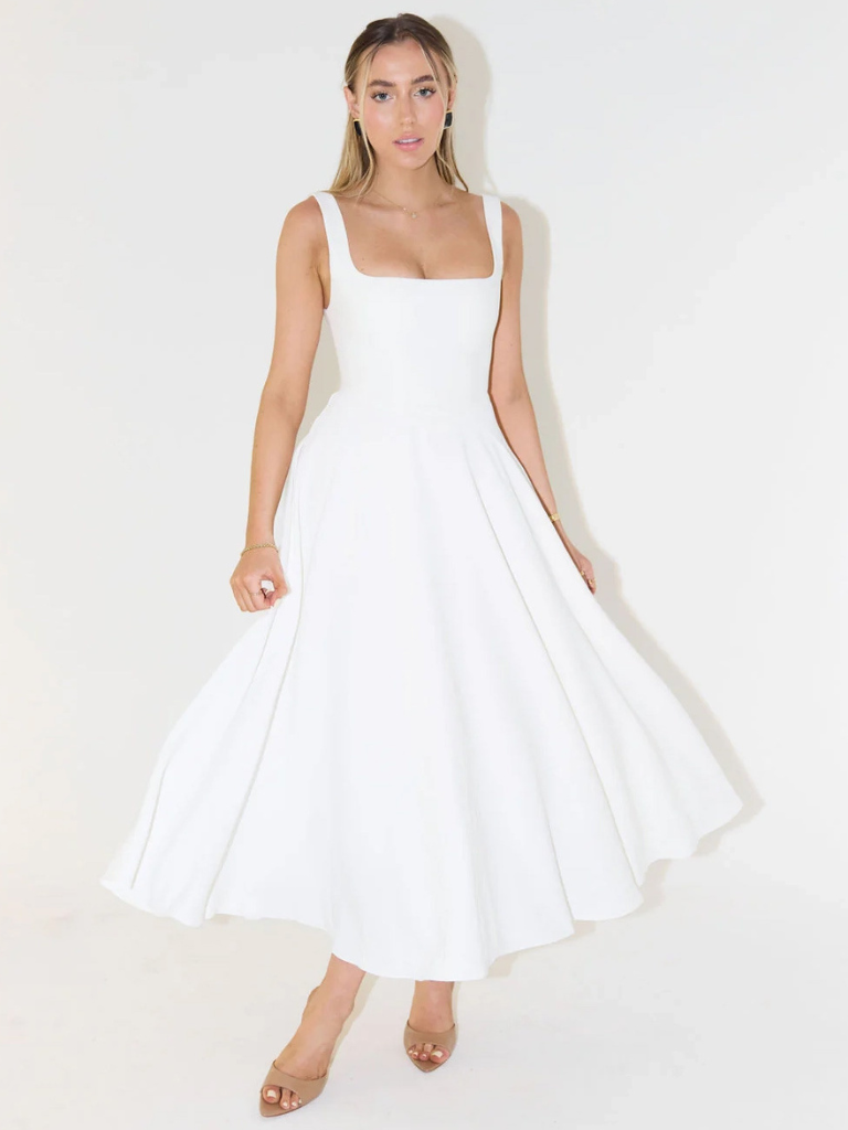 NOIRE | Vestido Midi Elegante