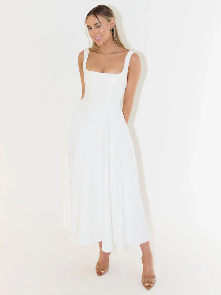 NOIRE | Vestido Midi Elegante
